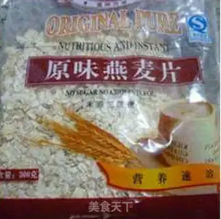 Make Snack of oatmeal step 1