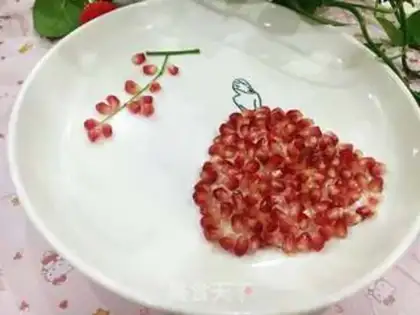 Make Pomegranate girl step 4
