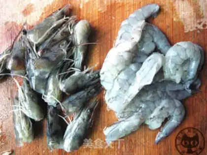 Make Garlic shrimp step 2