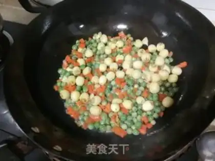 Make Fresh Lotus makes peas step 3