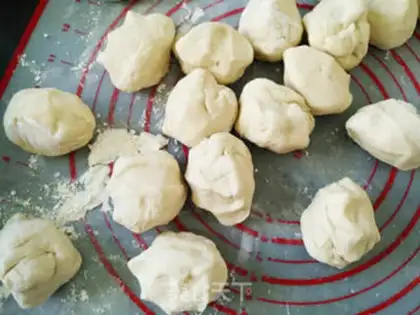 Make Fresh meat buns step 6