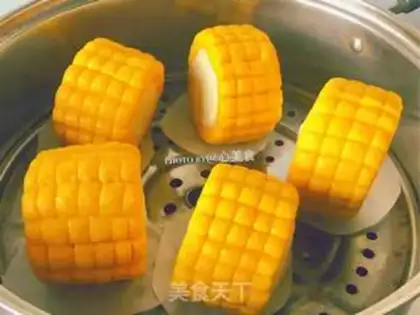 Make Corn buns step 15