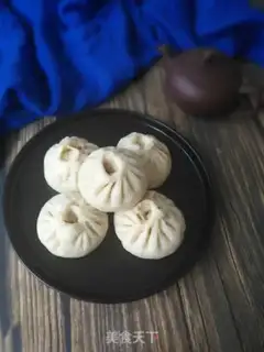 Make Fresh meat buns step 14