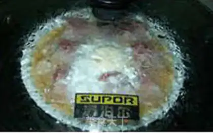 Make Eggs steamed with two flowers step 6