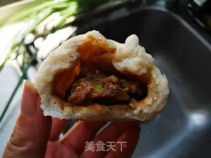 Make Fresh meat buns step 17