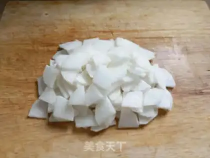 Make Meat and egg radish soup step 2