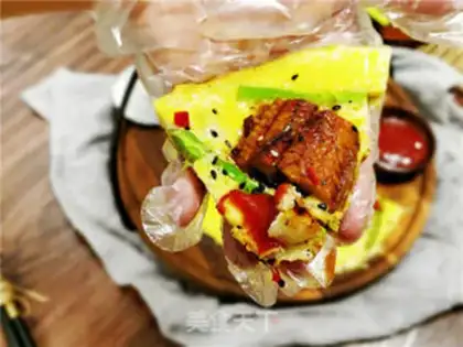 Make Milk eel omelet step 10
