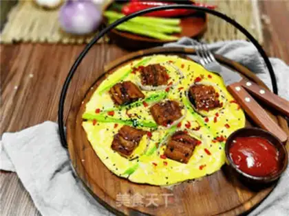Make Milk eel omelet step 11