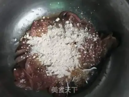 Make Fried liver step 0