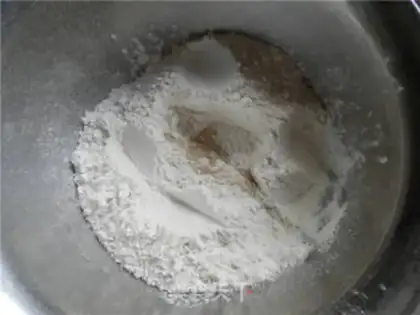 Make Lotus bun step 0