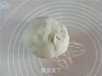 Make Lotus bun step 2