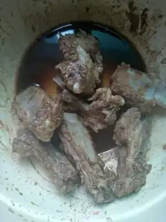 Make Grab the ribs step 1