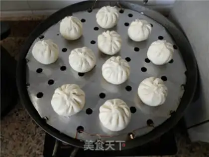 Make Lotus bun step 7
