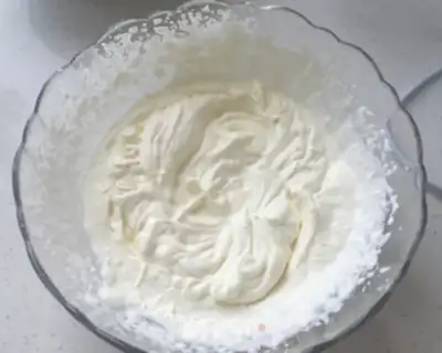 Make French sour mousse cake step 0