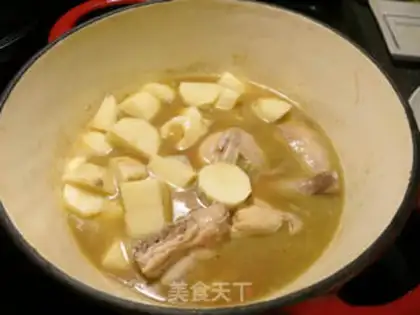 Make Curry onion chicken step 3