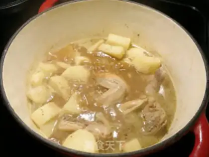 Make Curry onion chicken step 4