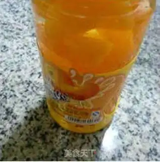 Make Orange ice cream step 1
