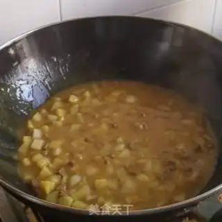 Make Curry potato beef step 9