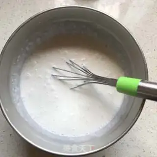 Make Coconut pudding step 3
