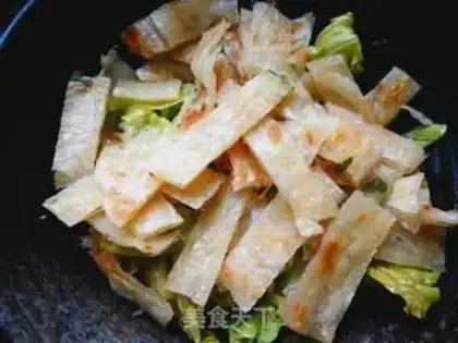Make Hand-picked pie and lettuce step 6