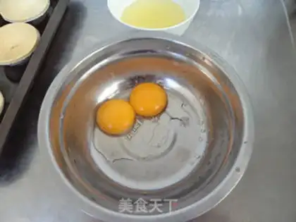 Make Peach sauce and eggs step 1