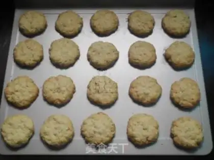 Make Snack oatmeal cookies step 8