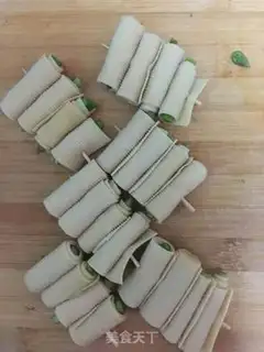 Make Soybean rolls step 1