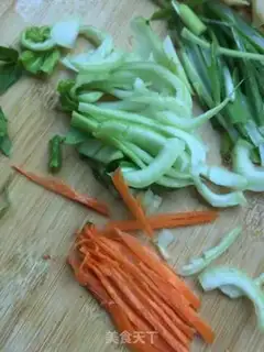 Make Abalone noodles step 3