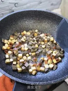 Make The corn pelts are always fried step 6