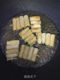 Make Soybean rolls step 4