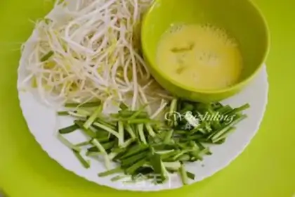 Make Scrambled sprouts step 2