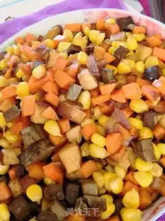 Make The corn pelts are always fried step 8