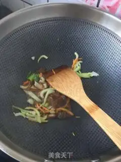 Make Abalone noodles step 9