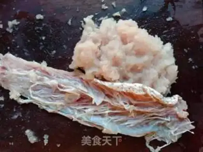 Make A fish cake step 1