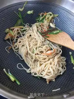 Make Abalone noodles step 12
