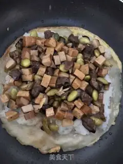 Make Wuhan bean skin step 8