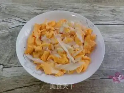 Make Onion fried eggs step 8