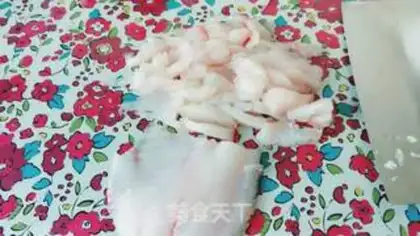 Make Homemade fishballs step 1