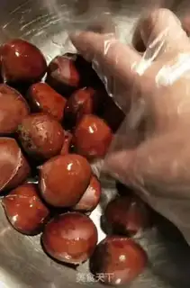 Make Baked chestnuts step 3