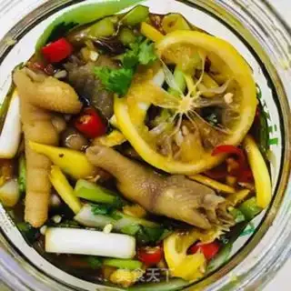 Make Red lemon for chicken feet step 13