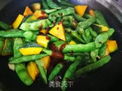 Make Soy sauce, melon bean horns step 6