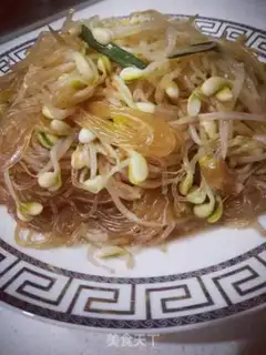 Make A soybean sprouts fan step 16