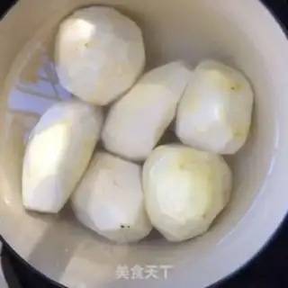 Make Potato chicken step 1