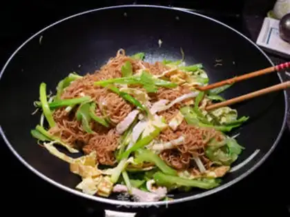 Make Scorch noodles step 6