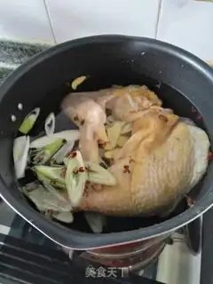 Make Frozen chicken step 1