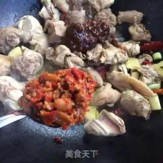 Make Potato chicken step 4