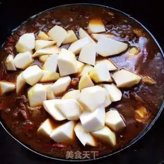 Make Potato chicken step 8