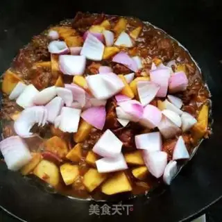Make Potato chicken step 9