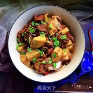 Make Potato chicken step 12