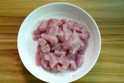 Make Sand and pork step 1